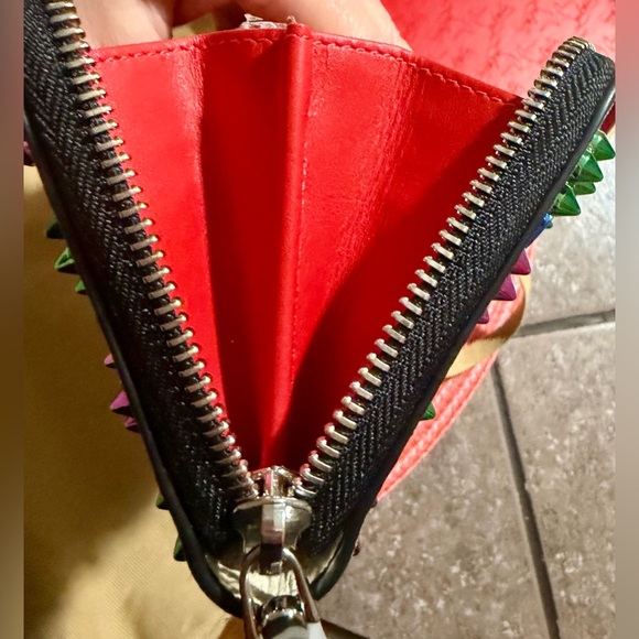 Christian Louboutin Panettone Continental Zippy Wallet LIKE NEW - Picture 13 of 15